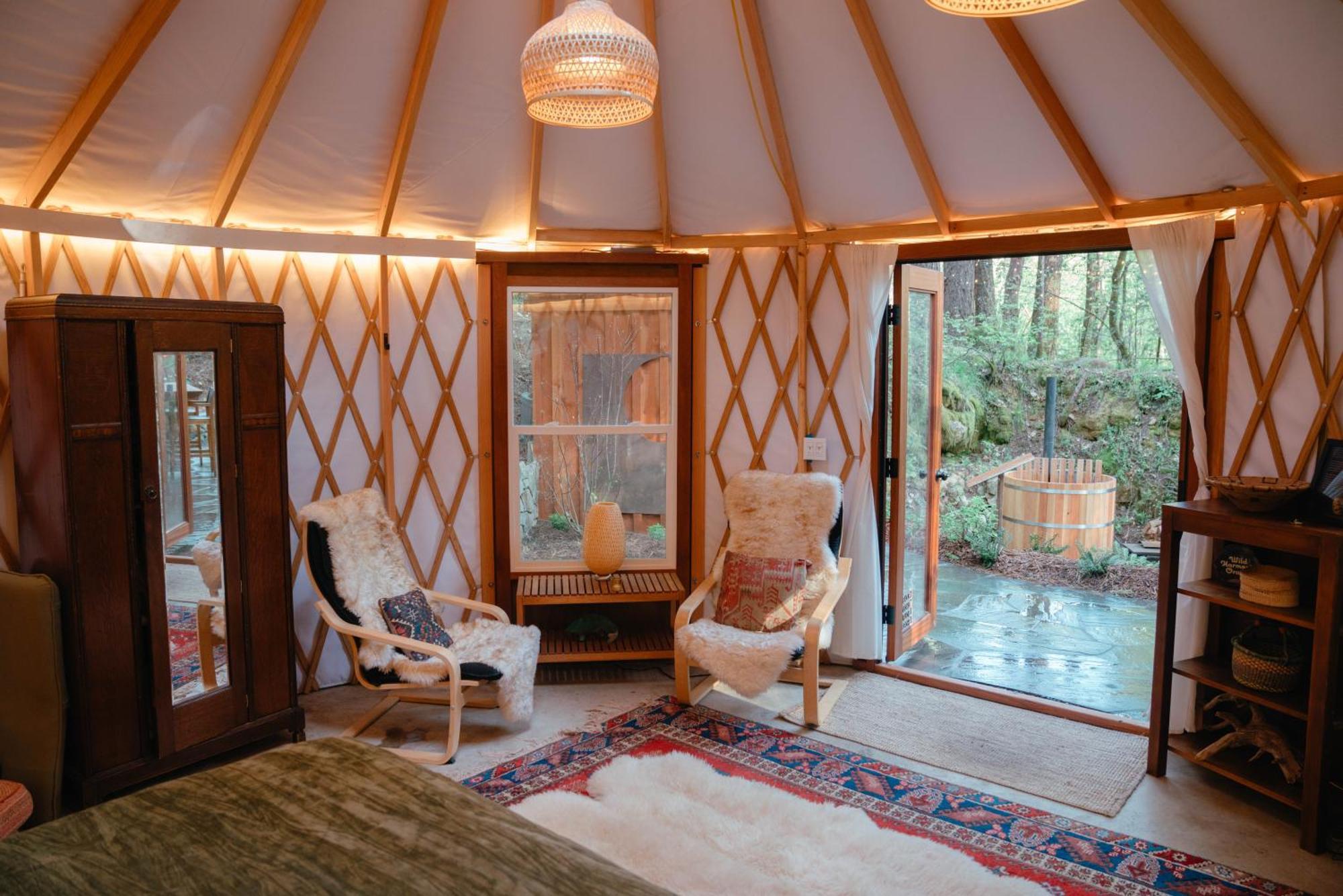 Hotel Magical Yurt In The Woods - 2 Miles From Town Nevada City Exteriér fotografie